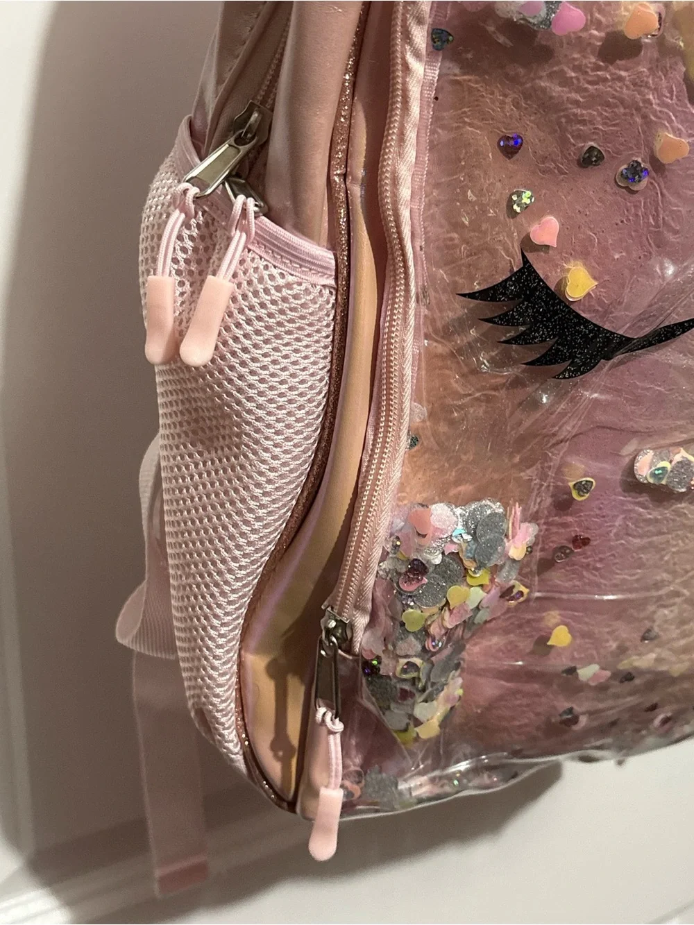 Kids Pink Unicorn Sequin Backpack